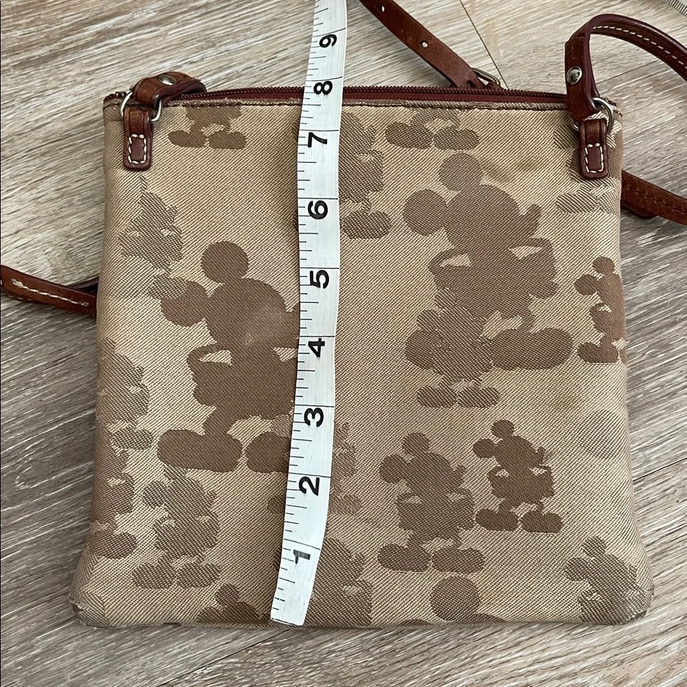 Disney Parks x Dooney & Bourke leather & fabric Mickey Mouse crossbody bag - Picture 14 of 14